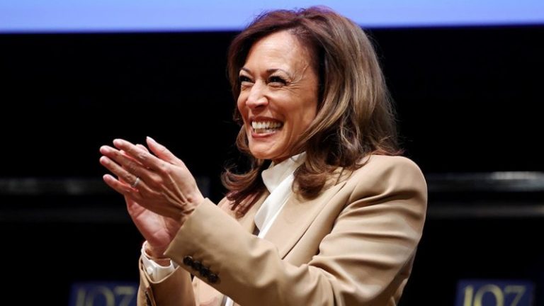 Kamala Harris commends ‘the President’ in Middle East statement, but omits Trump’s name